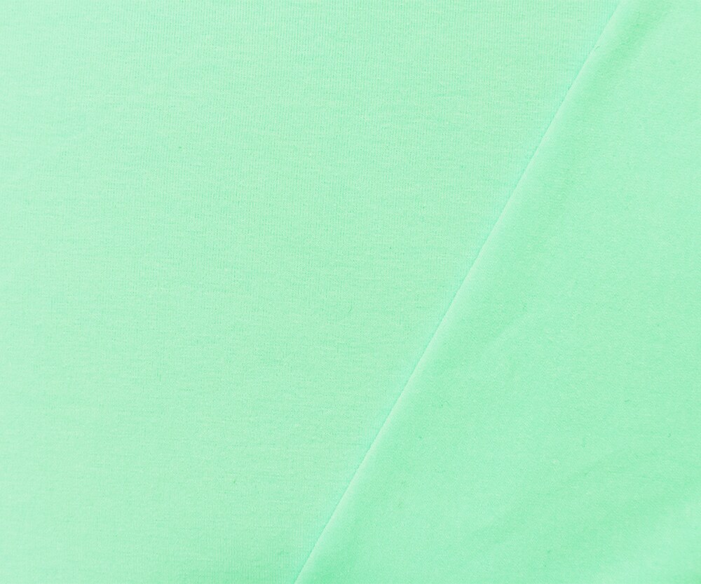 Mint Green Cotton Solid Stretch Spandex Jersey Knit Fabric By the Yard