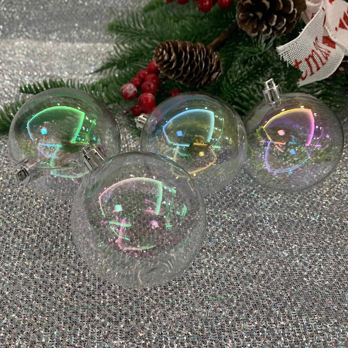 16-Count Mix Shatterproof 2.75" Ornaments – Matte, Gloss & Glitter Holiday Ball Set