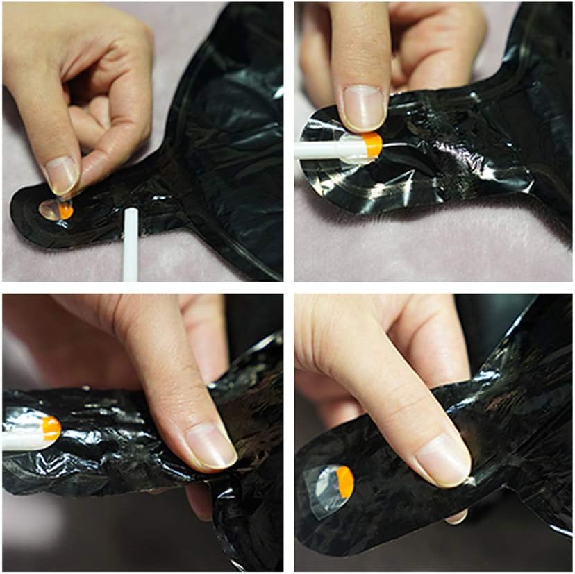 40 Inch Jumbo Black Foil Mylar Number Balloons for Men Women 21st Birthday Party Decorations (Black 21)