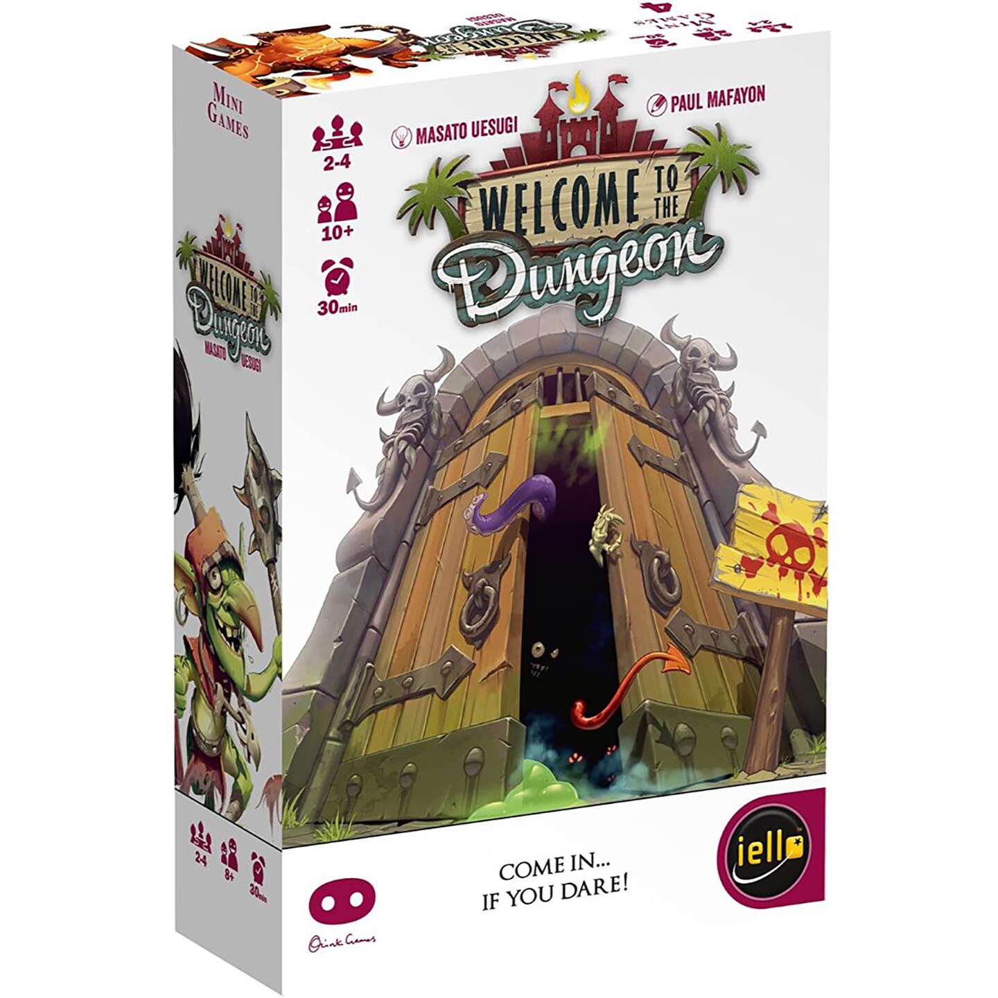 Welcome to the Dungeon - IELLO Family Board Game, Ages 10+, 2-4 Players, 30 Min
