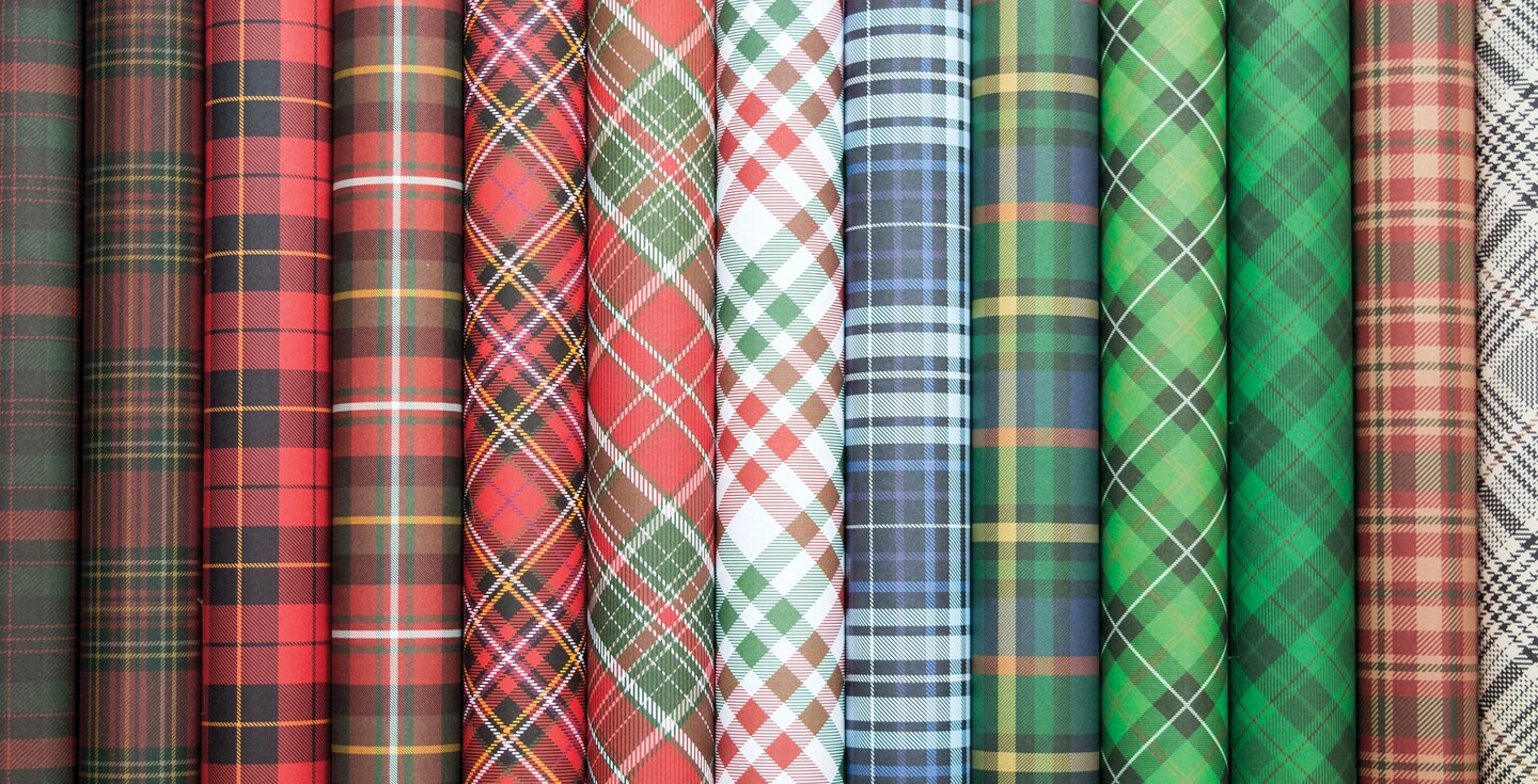 Craft Consortium Double-Sided Paper Pad 6"X6" 40/Pkg-Tartan, 20 Designs