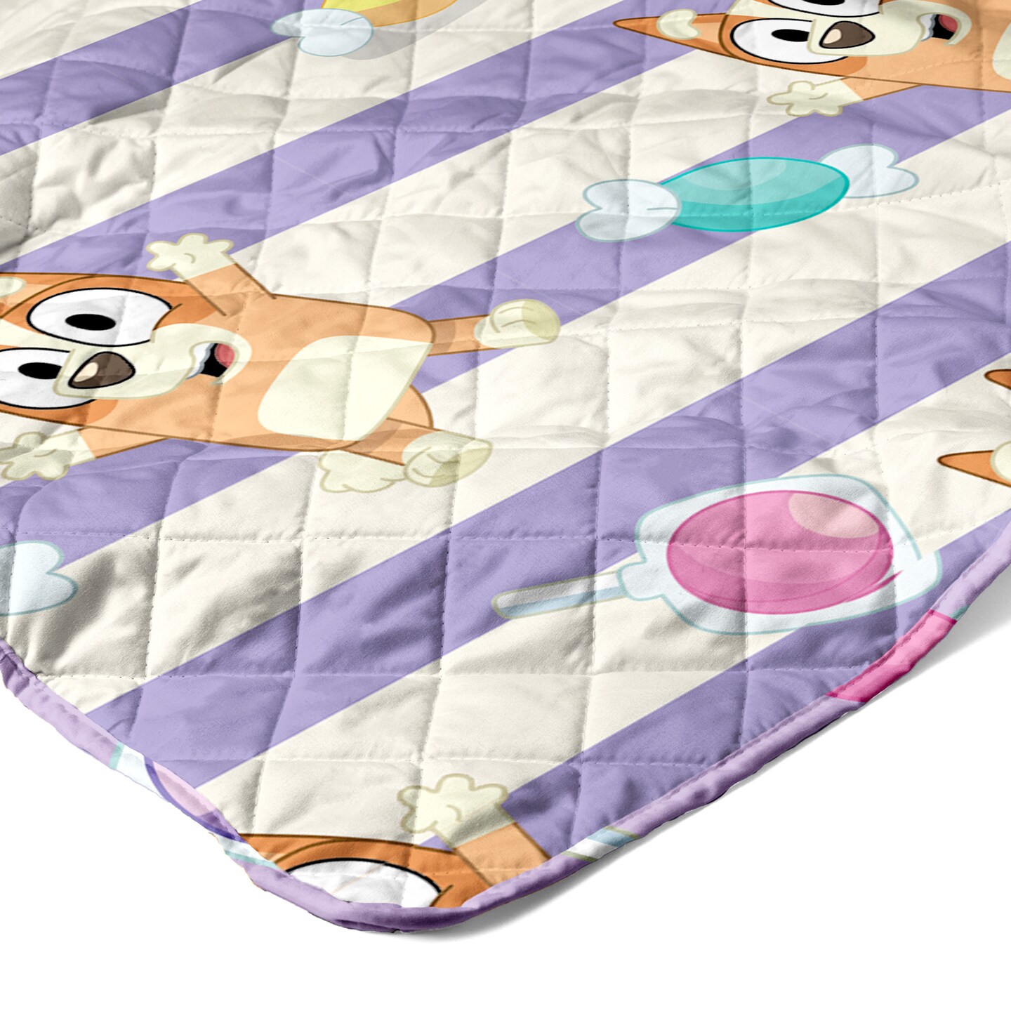 Bluey Quilted Throw Blanket