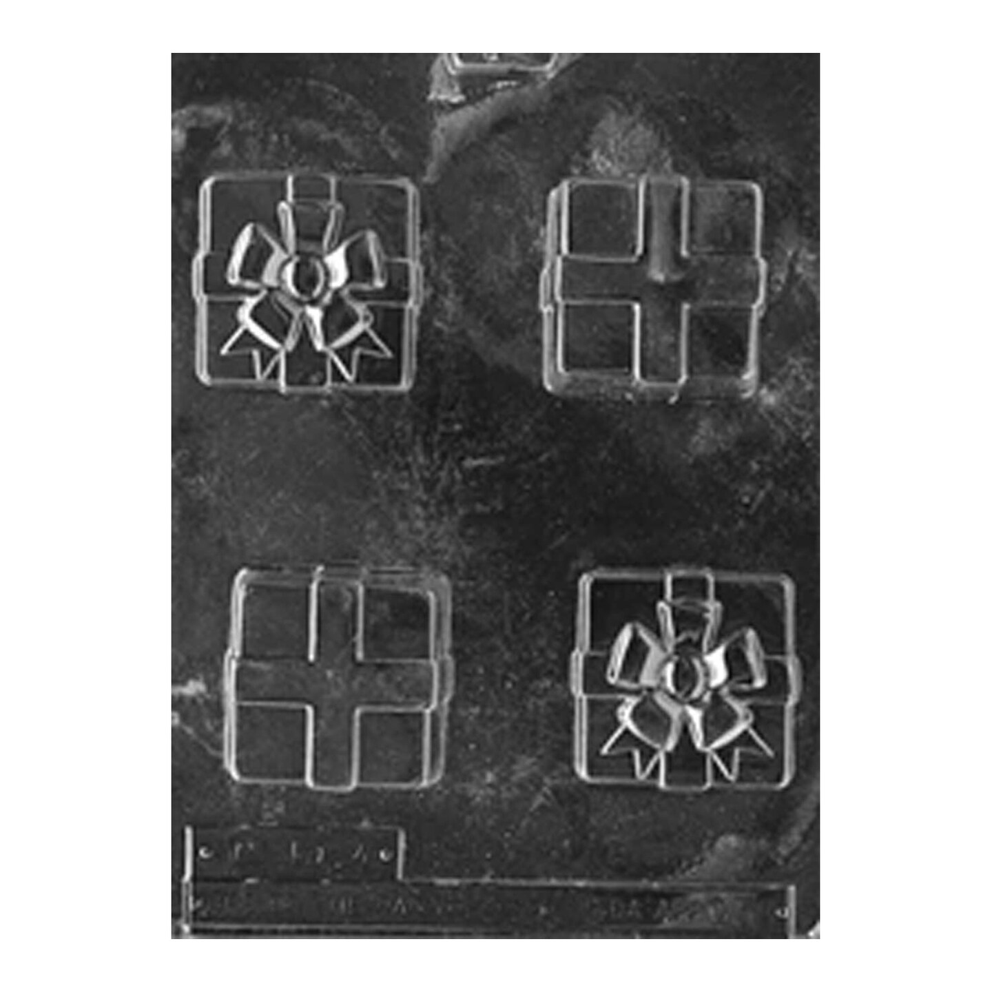 Box With A Bow Chocolate Mold