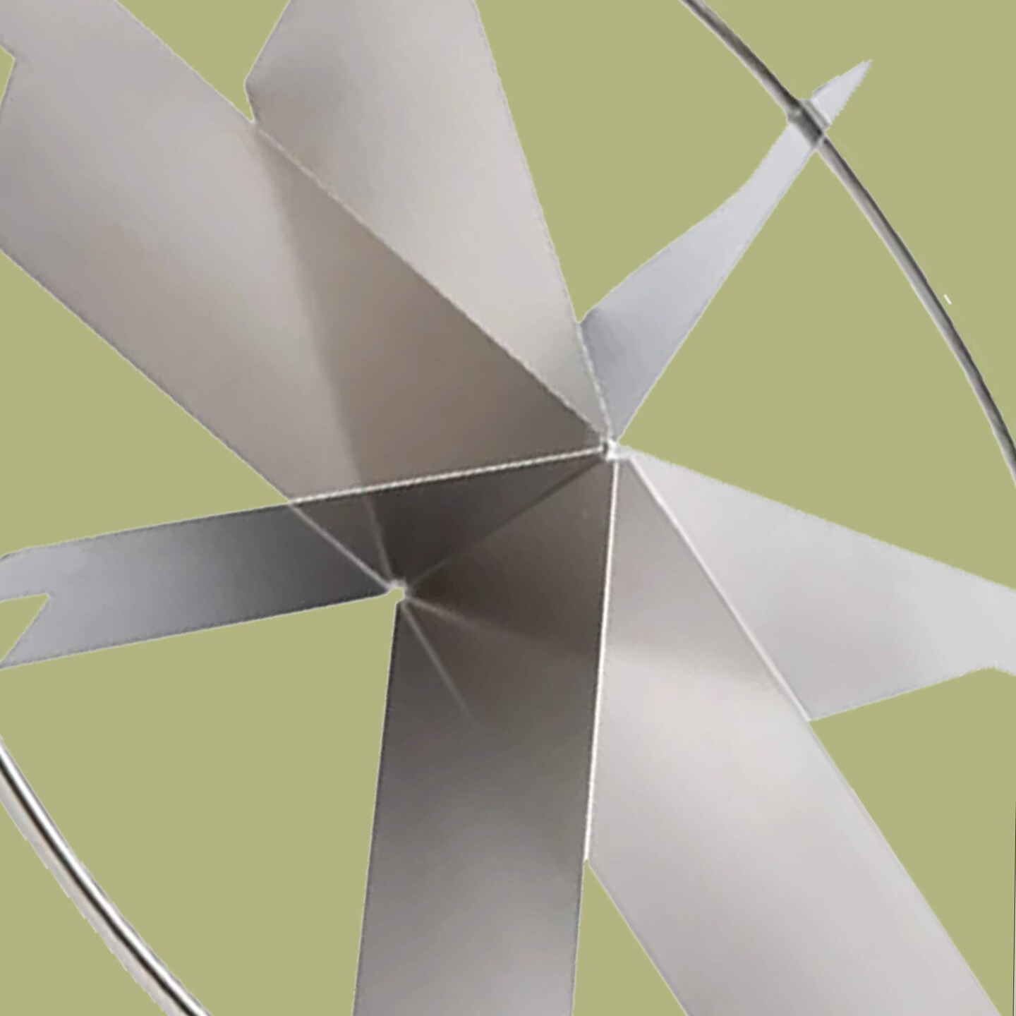 6 Cut Pie Cutter Round Stainless Steel Portion Divider