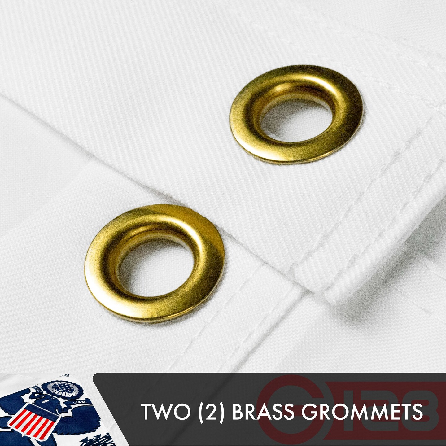 G128 2 PACK: US Coast Guard Flag 3x5 Ft Double-sided Embroidered Polyester