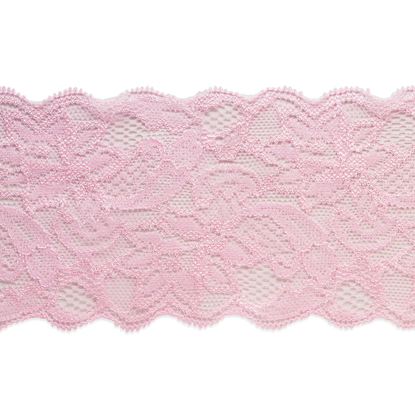 5 Yards of Breanne 3 1/4" Stretch Raschel Lace Trim | 5 yard cut