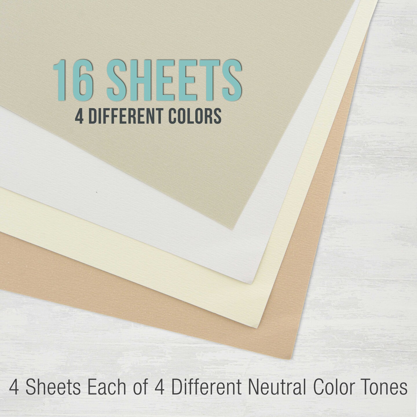 9&#x22; x 12&#x22; Pastel Paper Pad: 2 Pack (32 Sheet Total), 80lb (180gsm), 4 Neutral Toned Colors, Textured Hard or Soft Oil Pastel Paper, Drawing Sketchbook Pad, Mixed Media