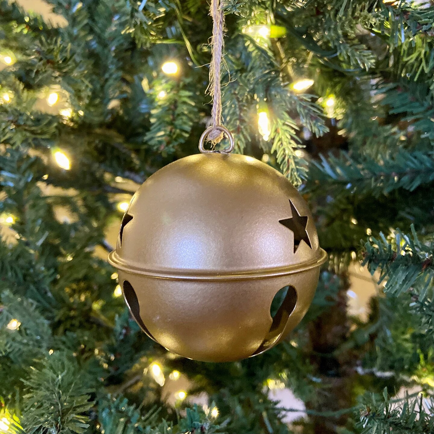 Jingle Bell Ornaments, 3.35-inch Diameter, 6-Pack