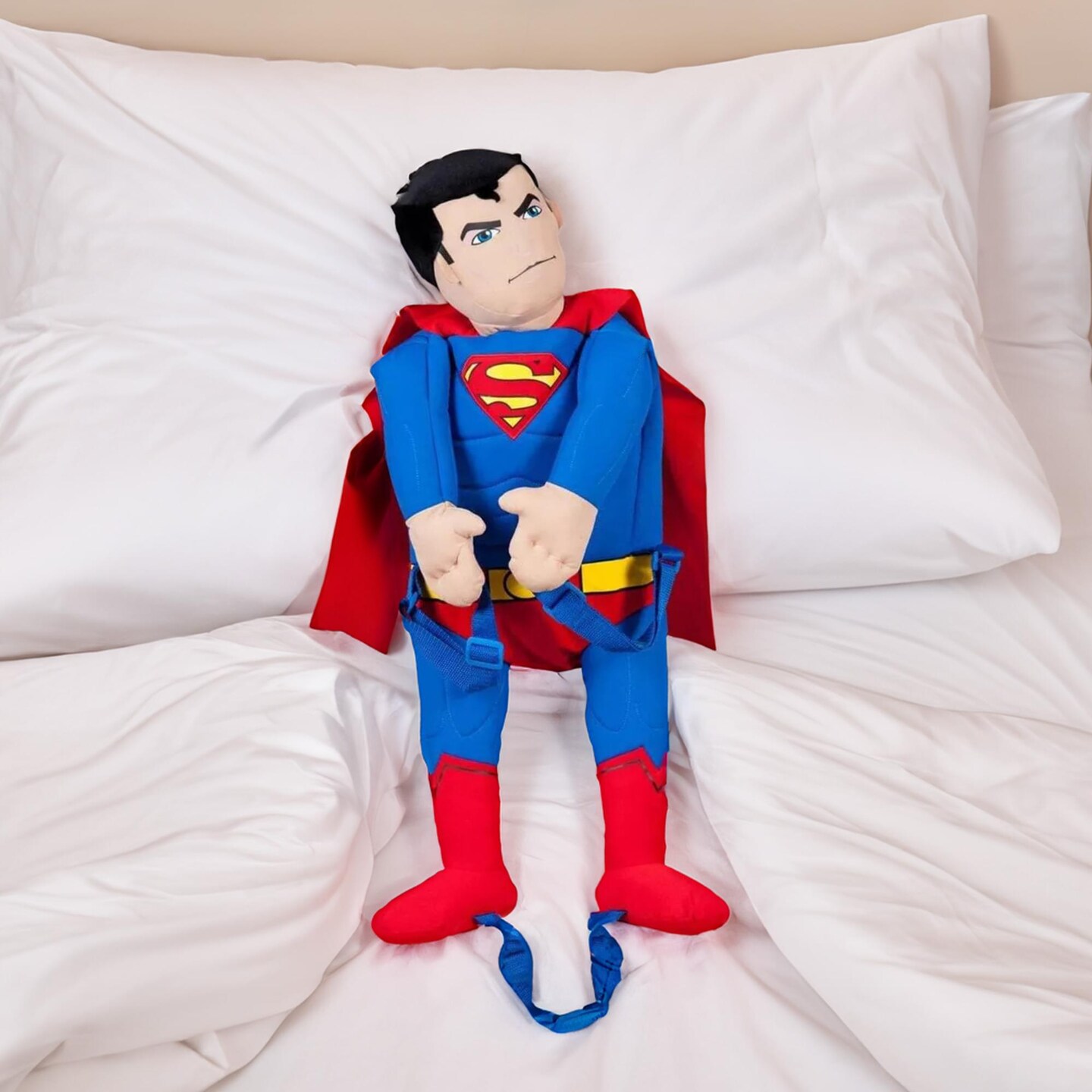 Comic Images Superman Plush Backpack