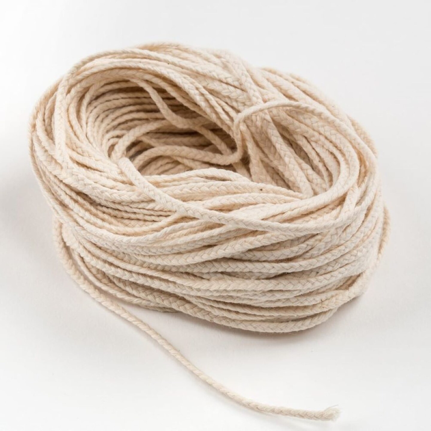 #30 Flat Braid Candlemaking Wicking for Pillar or Taper Candles 2"-4" 100 yards