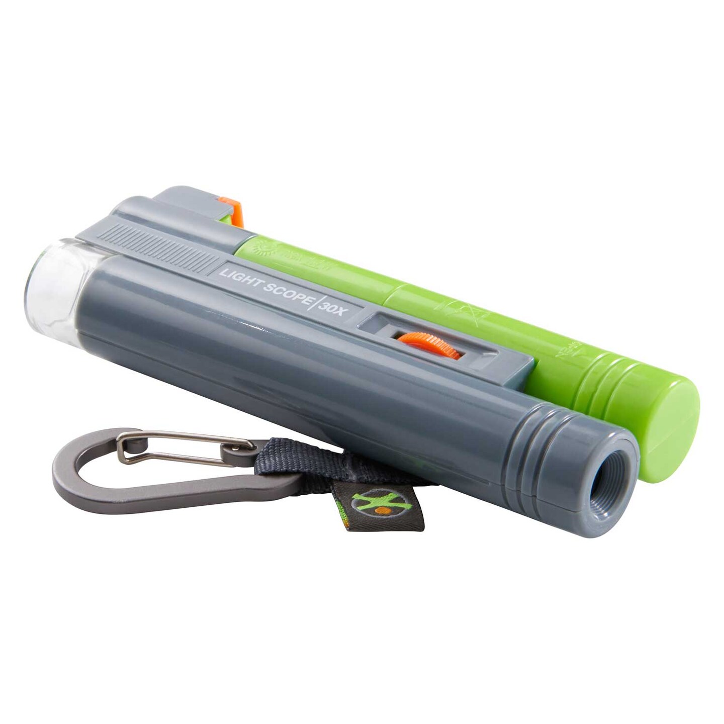 HABA Terra Kids Microcsope - Pocket Size with Carabiner and 30x Magnification