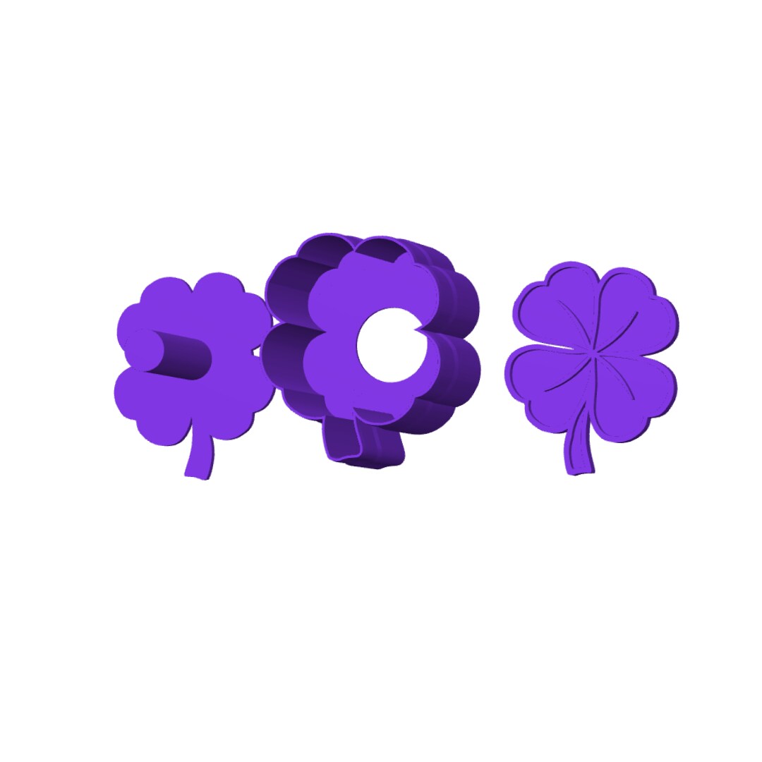 Four Leaf Clover Cake Pop Mold W  Embosser