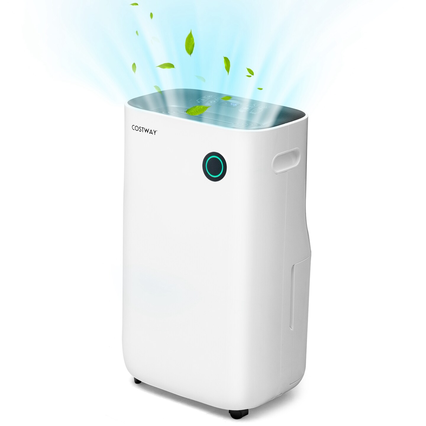 Costway 73-Pint Quiet Dehumidifier with 5 Modes 4,500 Sq. ft Coverage Area for Home &#x26; Basements