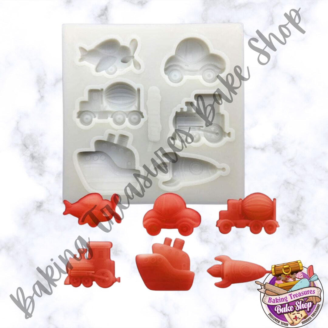 Cars and Truck Silicone Mold