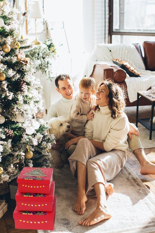 Gift Boxes with Lids Xmas Nested Box Set Red Blue Square Stackable Gift Box for Christmas New Year Packaging