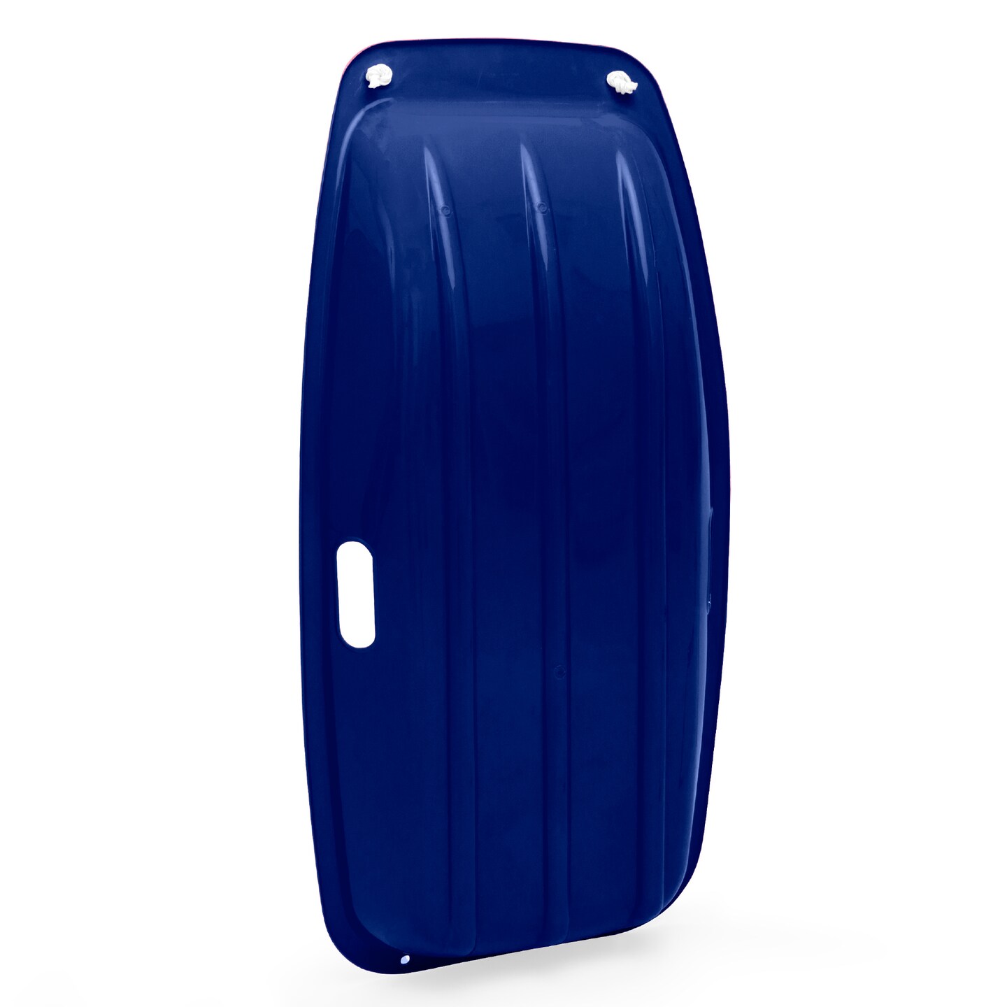 Best Choice Products 35in Kids Outdoor Plastic Sport Toboggan Winter Snow Sled Board w/ Pull Rope, 2 Handles