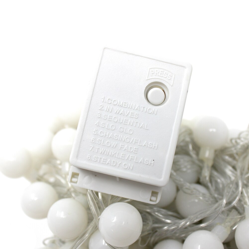 Perfect Holiday 50 LED String Light Bulb With Connector