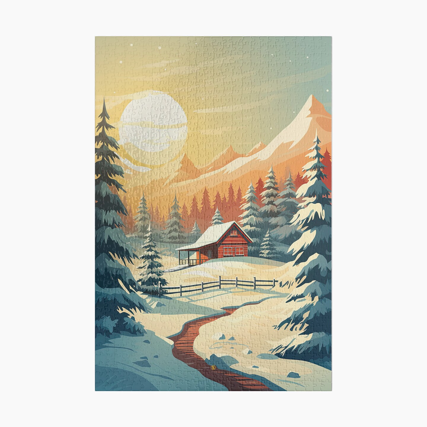 Modern Abstract Art Jigsaw Puzzle | S49A34 | MakerPlace by Michaels