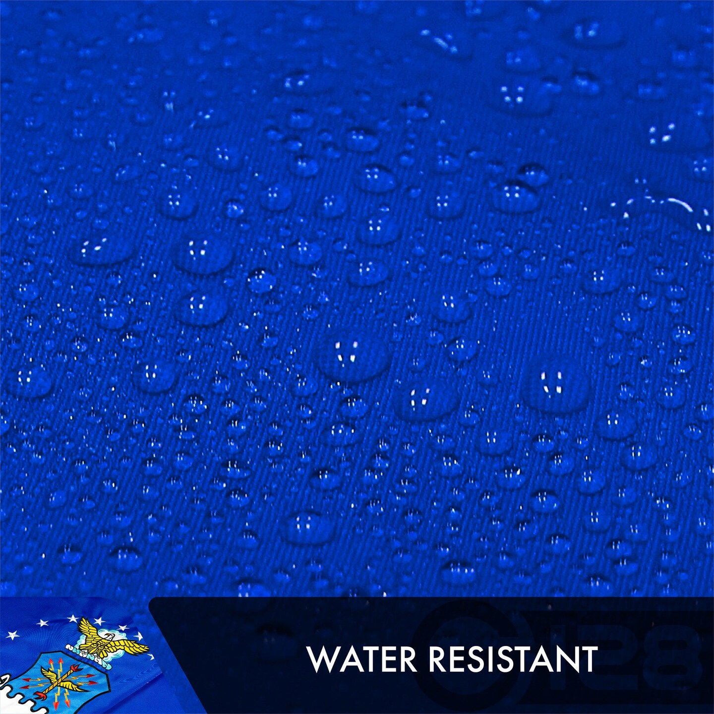 US Air Force Flag 3x5 Ft 2-Pack Double-sided Embroidered Polyester By G128