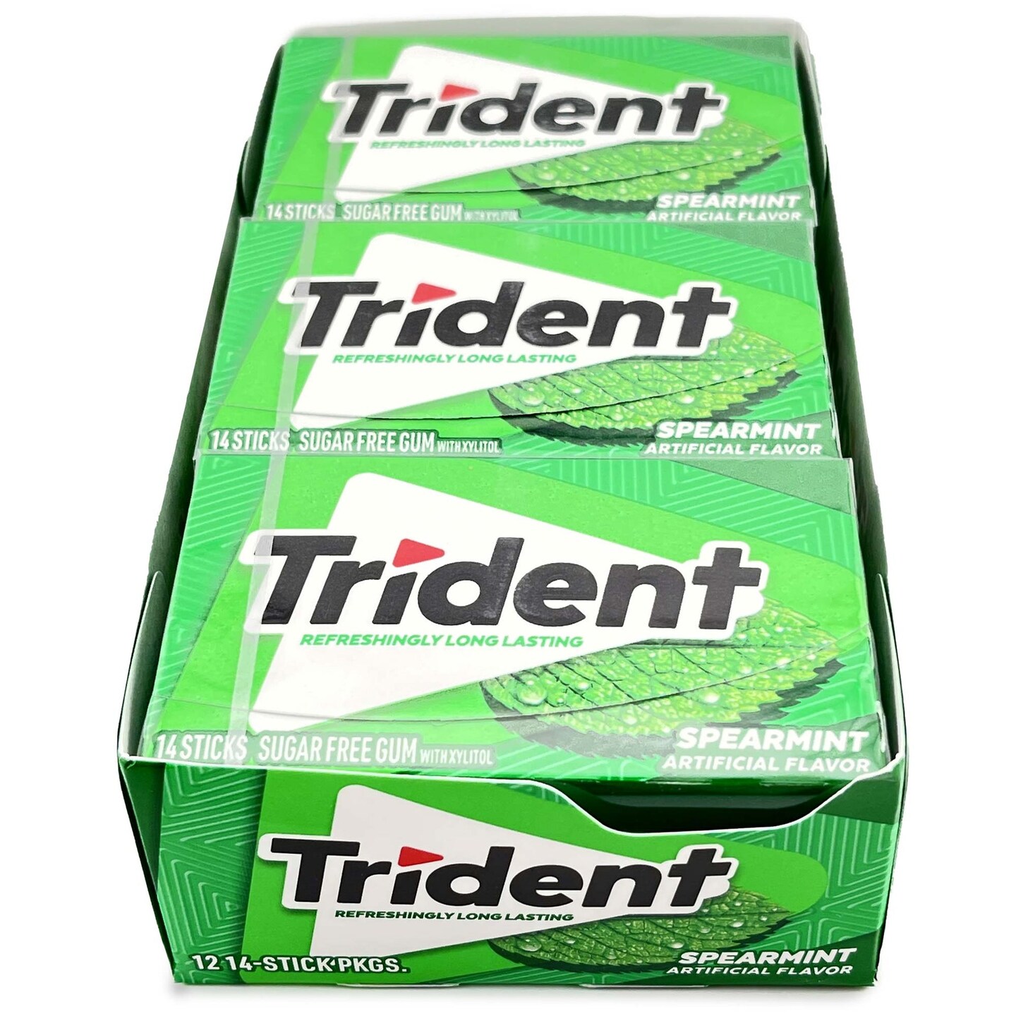 Mondelez Trident Val Pack Spearmint 12Ct