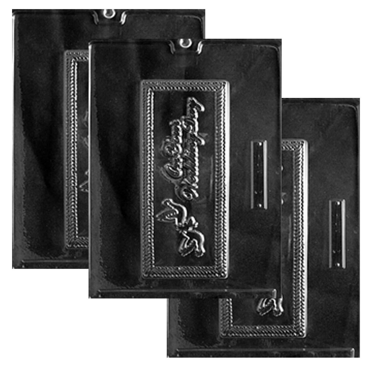 On Your Wedding Day Card Chocolate Mold for Sweet Wedding Favors