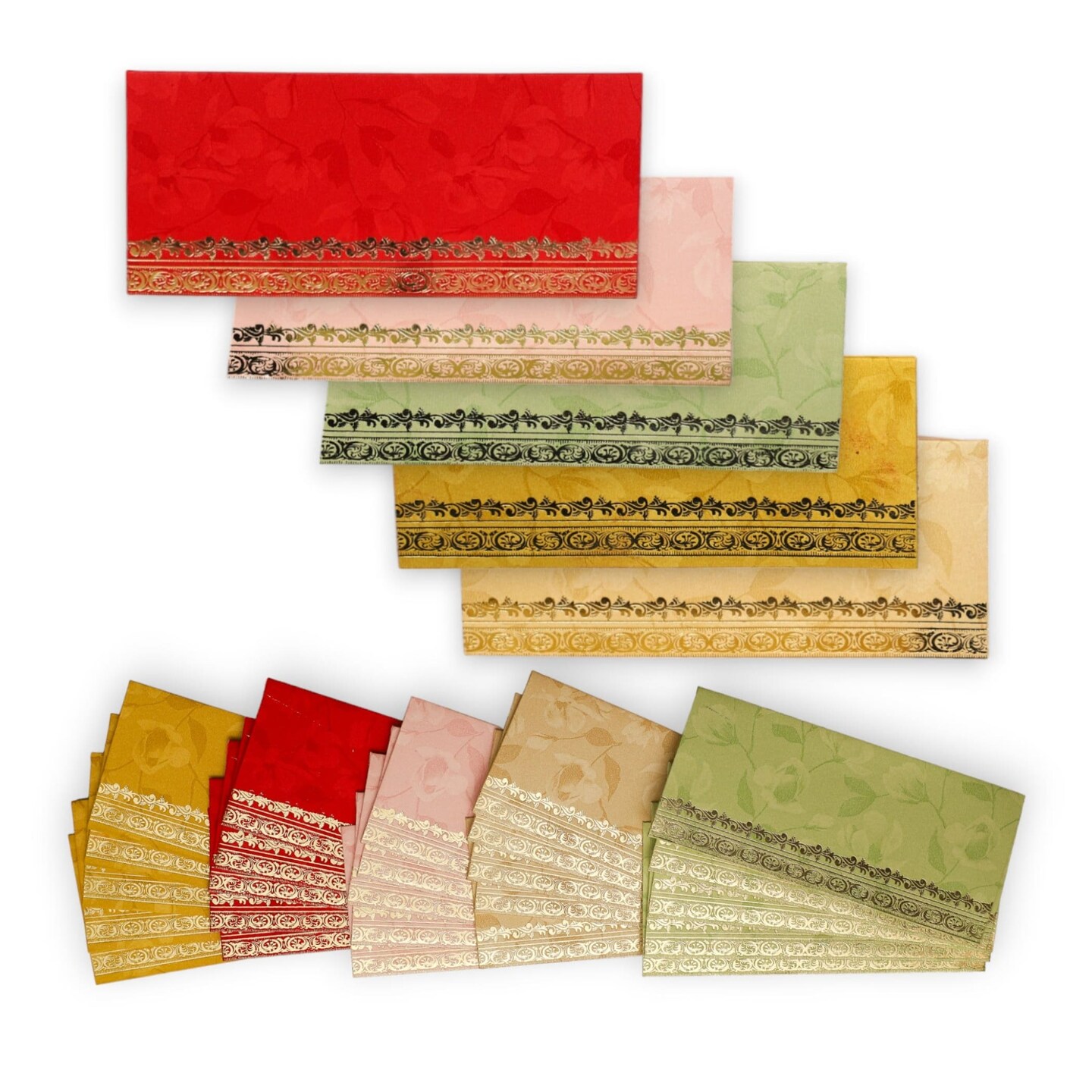 Money Envelopes for Cash Gifts Assorted Color Designs Money Holder Card Fancy Packet Lifafa Shagun Gift Envelope for Christmas Diwali Easter Birthday Wedding Eid (set of 25/50/100)