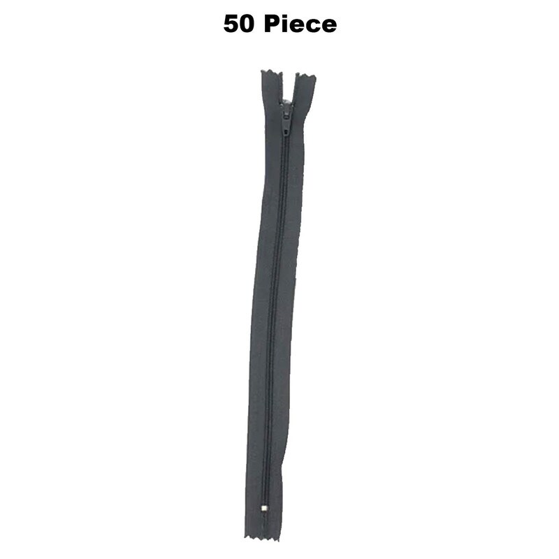 Nylon Zippers 6 Inches Coil #3 Closed Bottom
