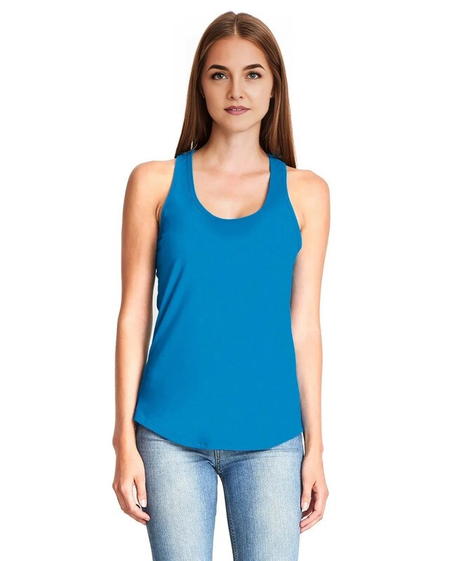 Next Level Apparel&#xAE; Ladies Gathered Racerback Tank