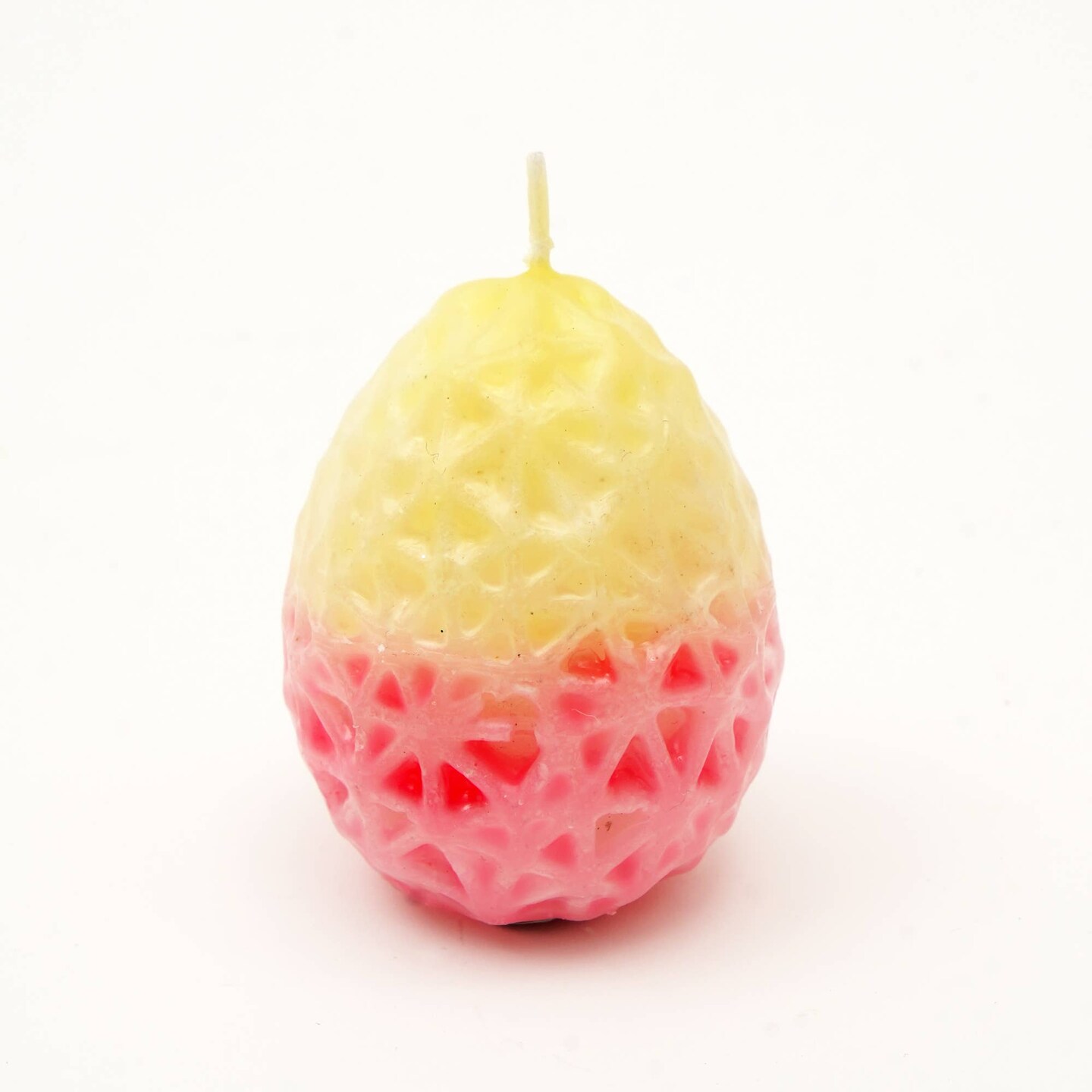 Easter Multicolor Pattern Egg Ombrey Candle-Pack Of 12