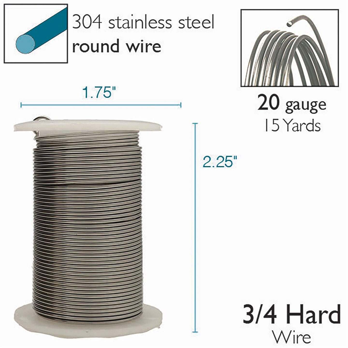 The Beadsmith Stainless Steel Wire