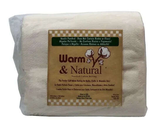 Warm &#x26; Natural Needled Cotton Batting