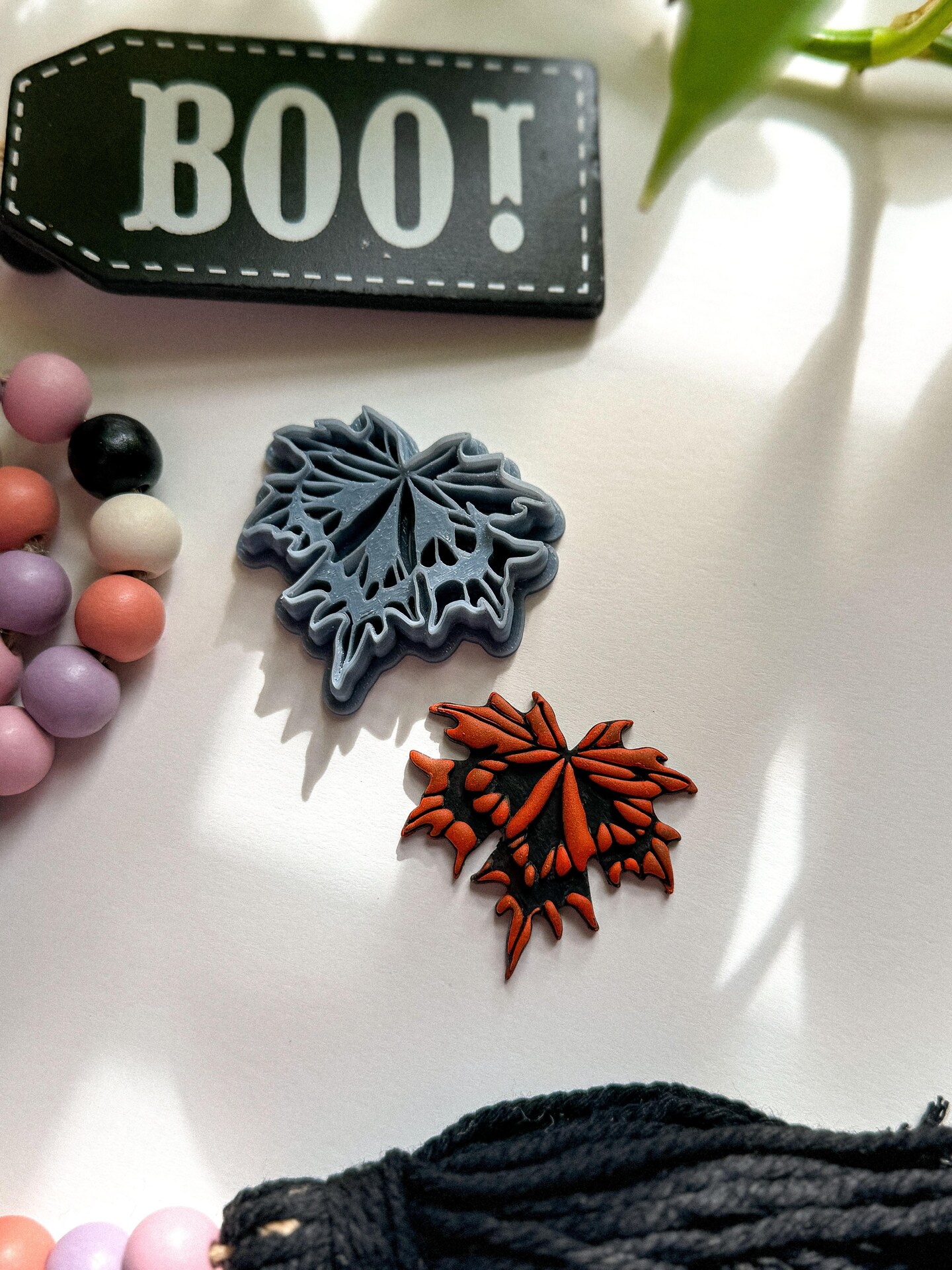 MAPLE LEAF JACK O&#x2019;LANTERN | HALLOWEEN | CLAY CUTTER