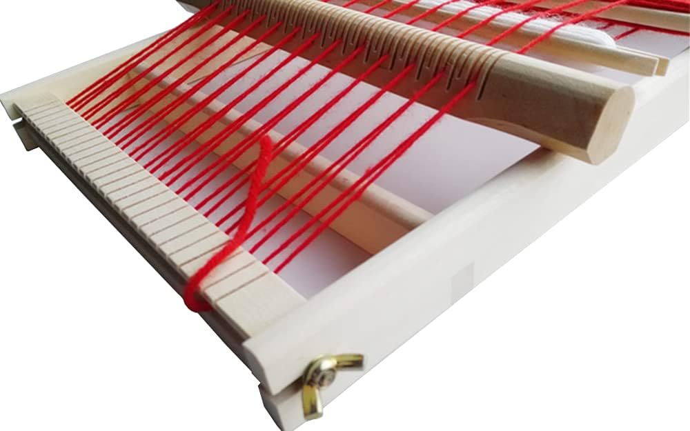 15.7 11.8in - Wooden Multi-Craft Weaving Loom Large Frame to Handcraft