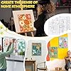 Painting Craft Sip and Paint Kit for Adults Pre