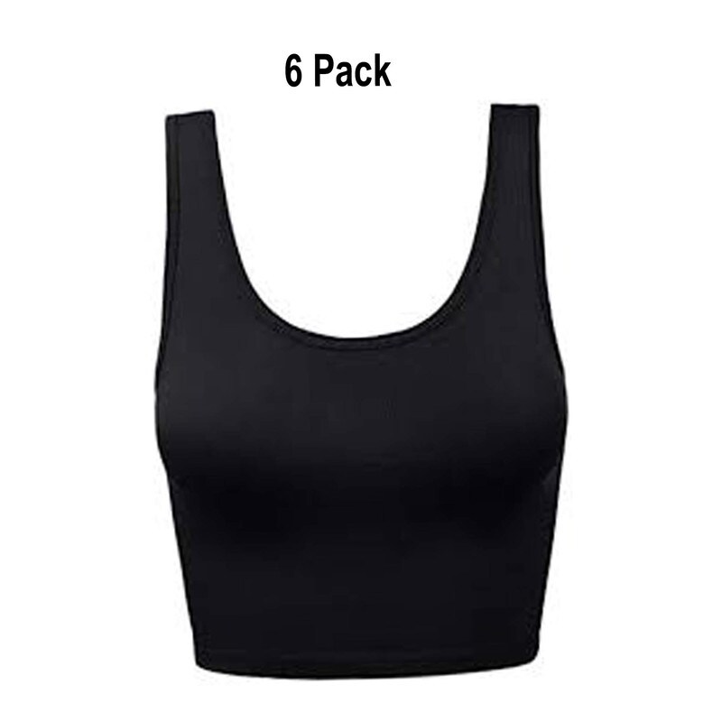 Sofra Ladies Crop Tank Top