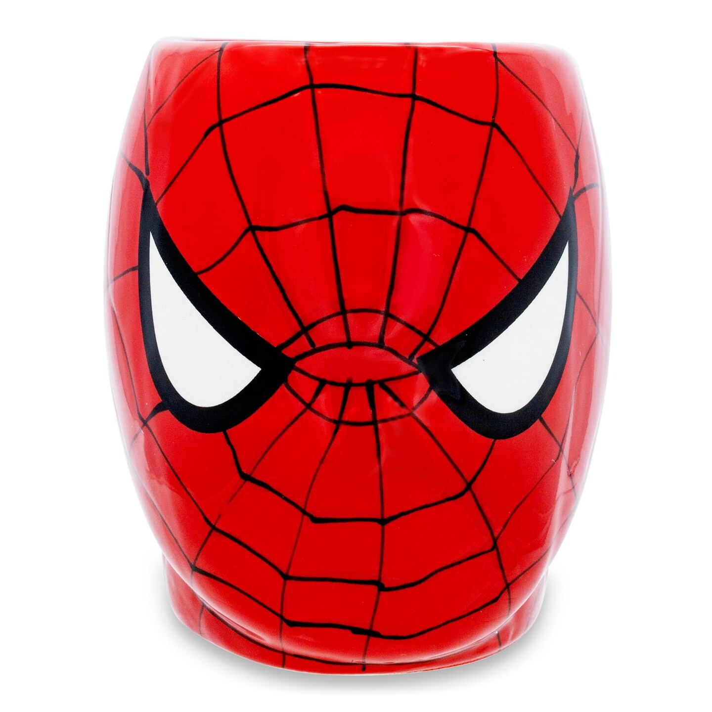 Marvel Comics Spider-Man Mask 3D Sculpted Ceramic Mug | Holds 20 Ounces
