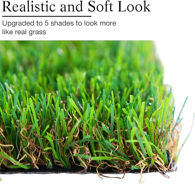 Artificial Grass Table Runner, Greenery Faux Turf Table Decor Easter Party, Wedding, Birthday, Dining, Baby Shower, 12" x 36"