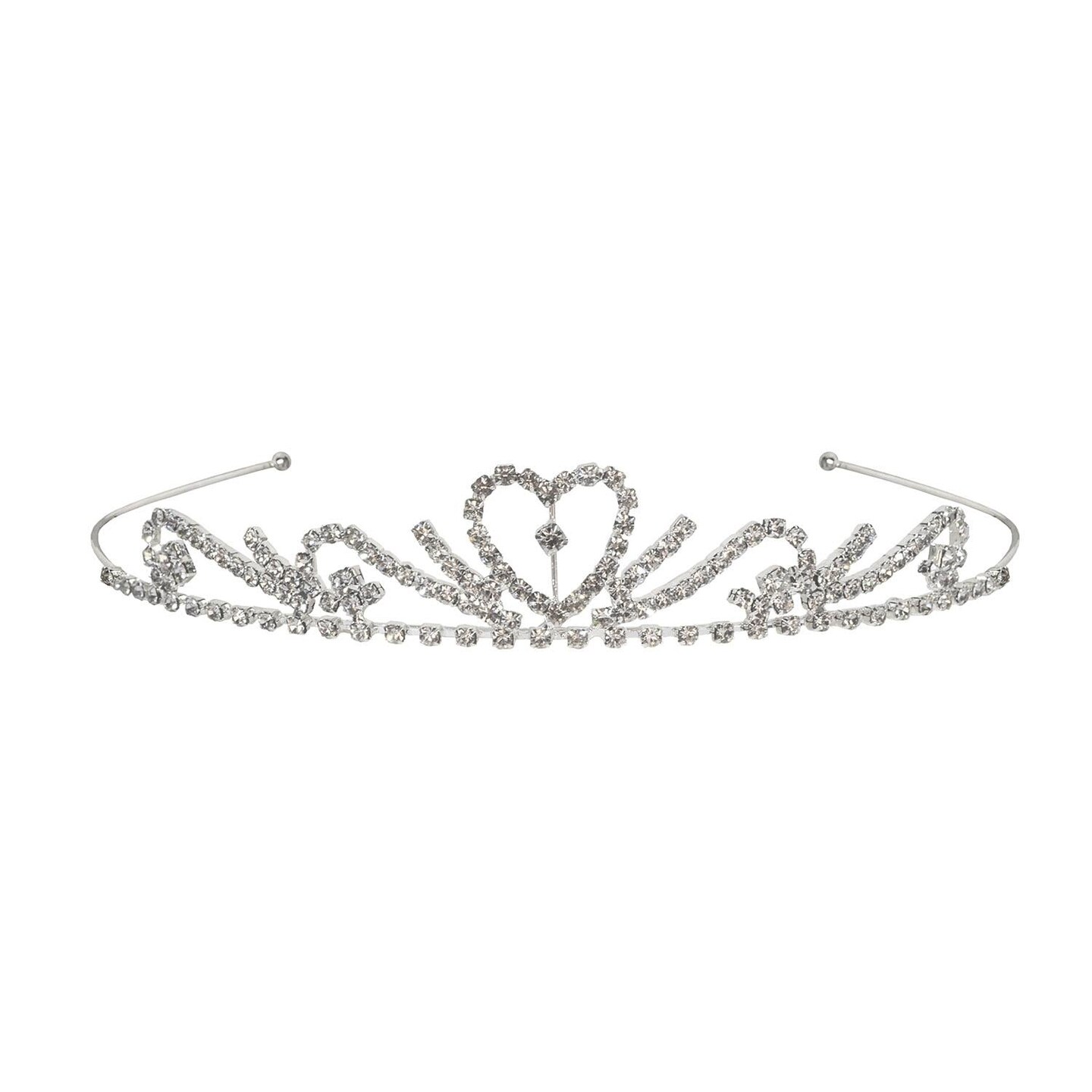 6 Pack Beistle Royal Love Rhinestone Tiara