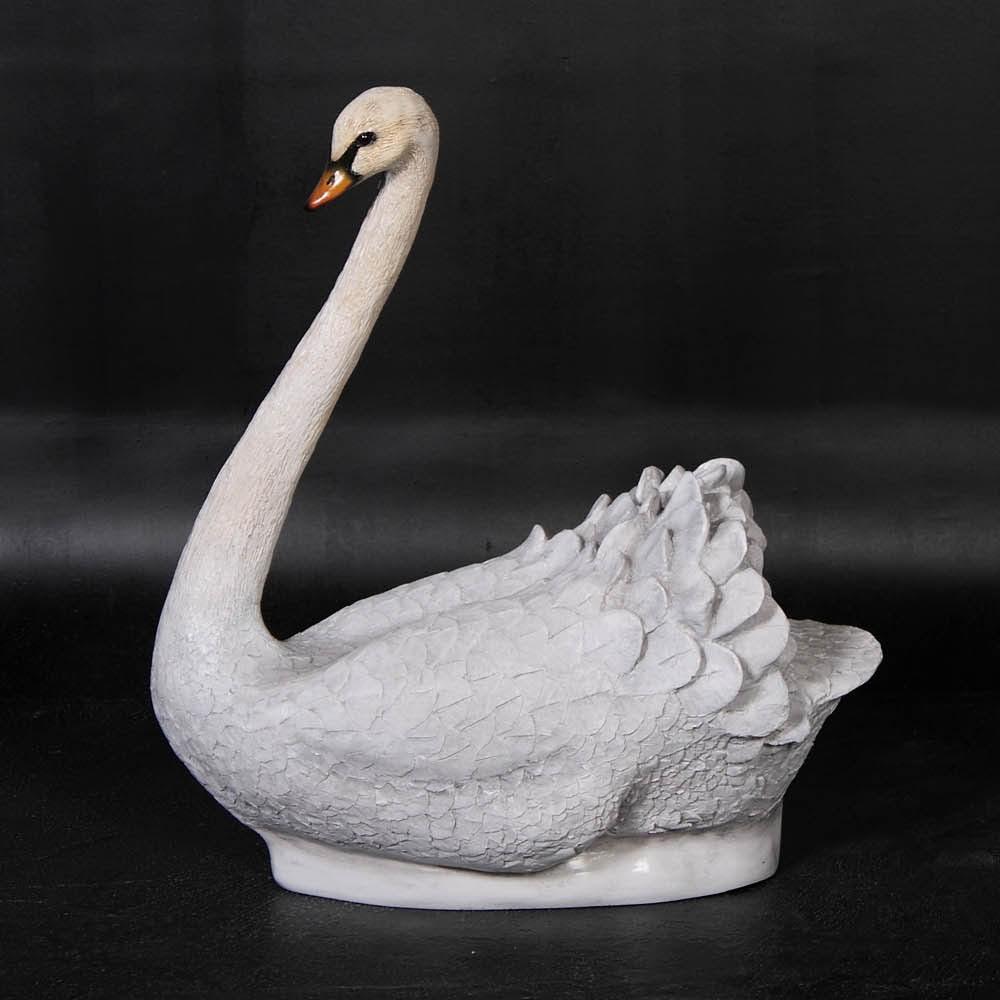 Small Swan Life Size Statue