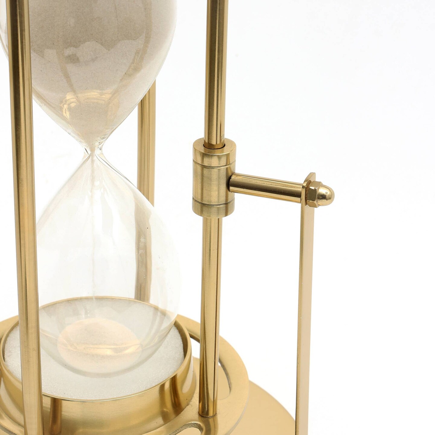 Decorative Aluminum Sand Timer - Hourglass (10&#x22;X9&#x22;X14&#x22;)