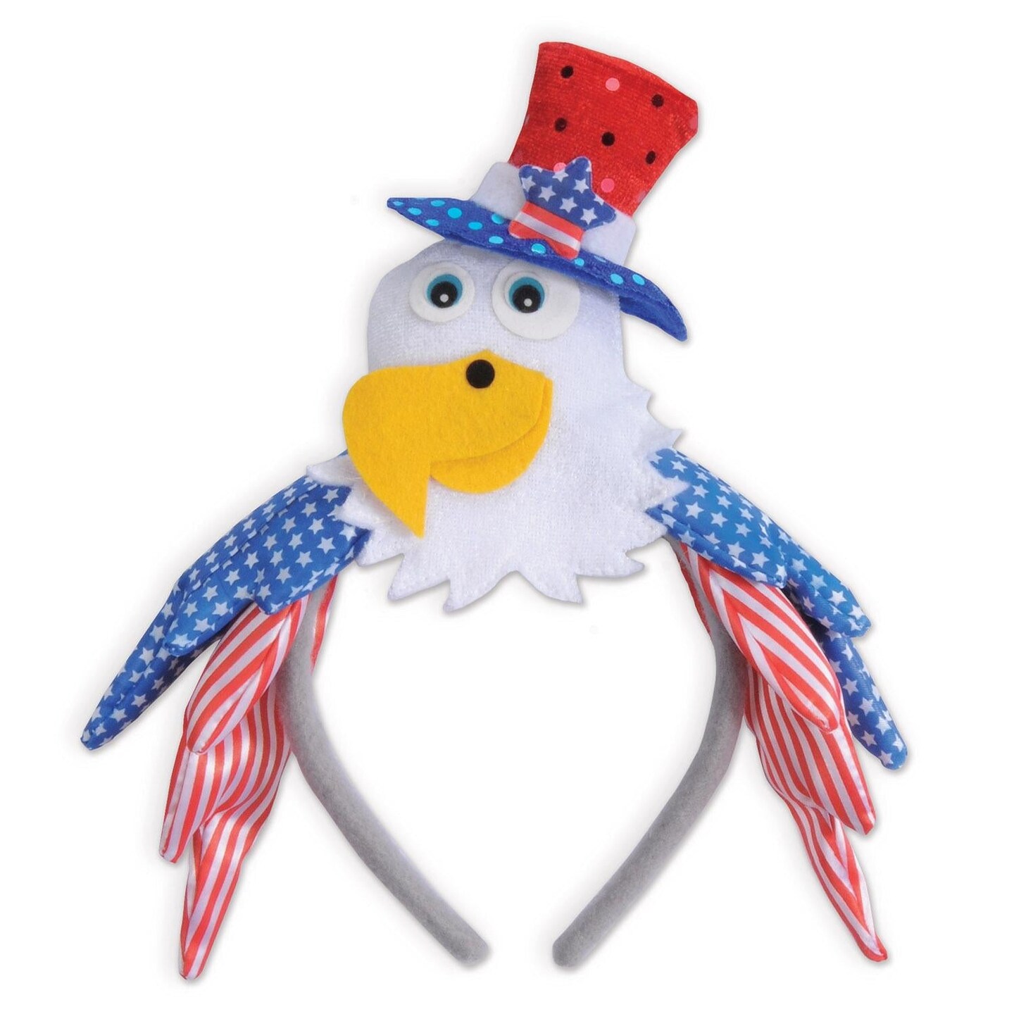 12 Pack Beistle Patriotic Eagle Headband
