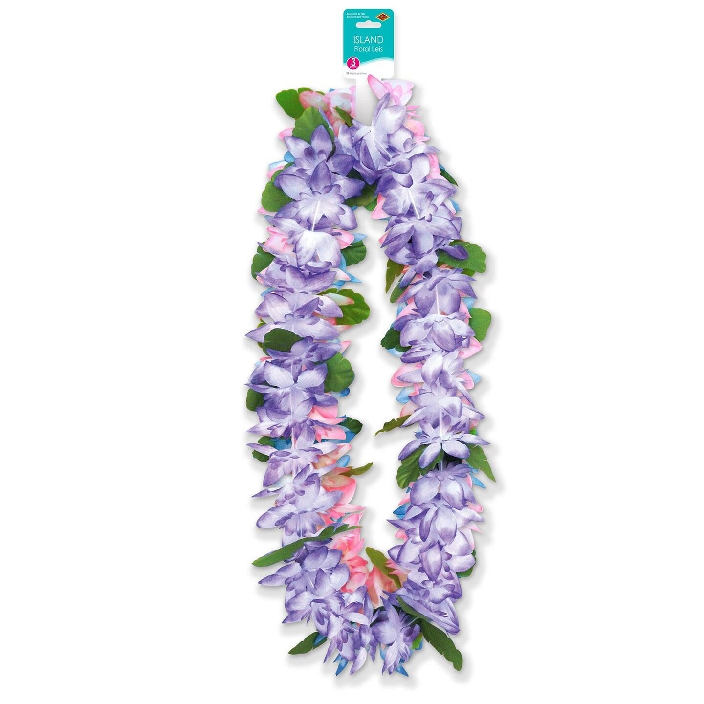 18 Pack Beistle Luau Party Island Floral Leis