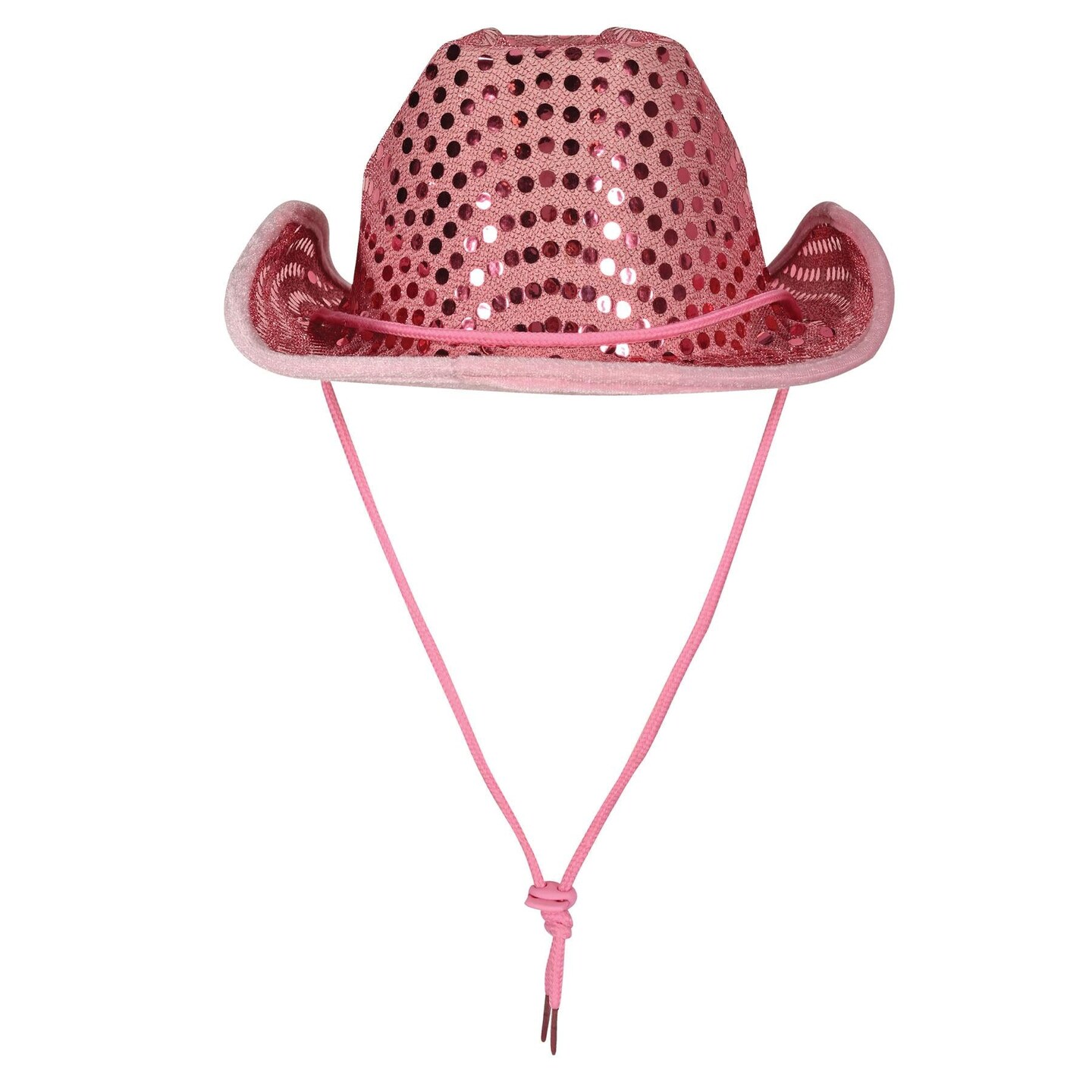 6 Pack Beistle Sequined Cowboy Hat