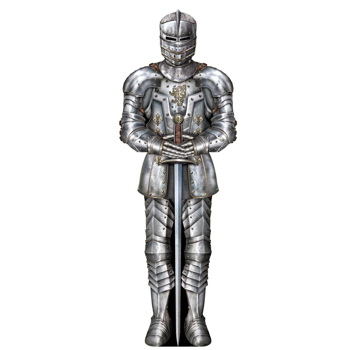 24 Pack Beistle Suit Of Armor Party Cutout