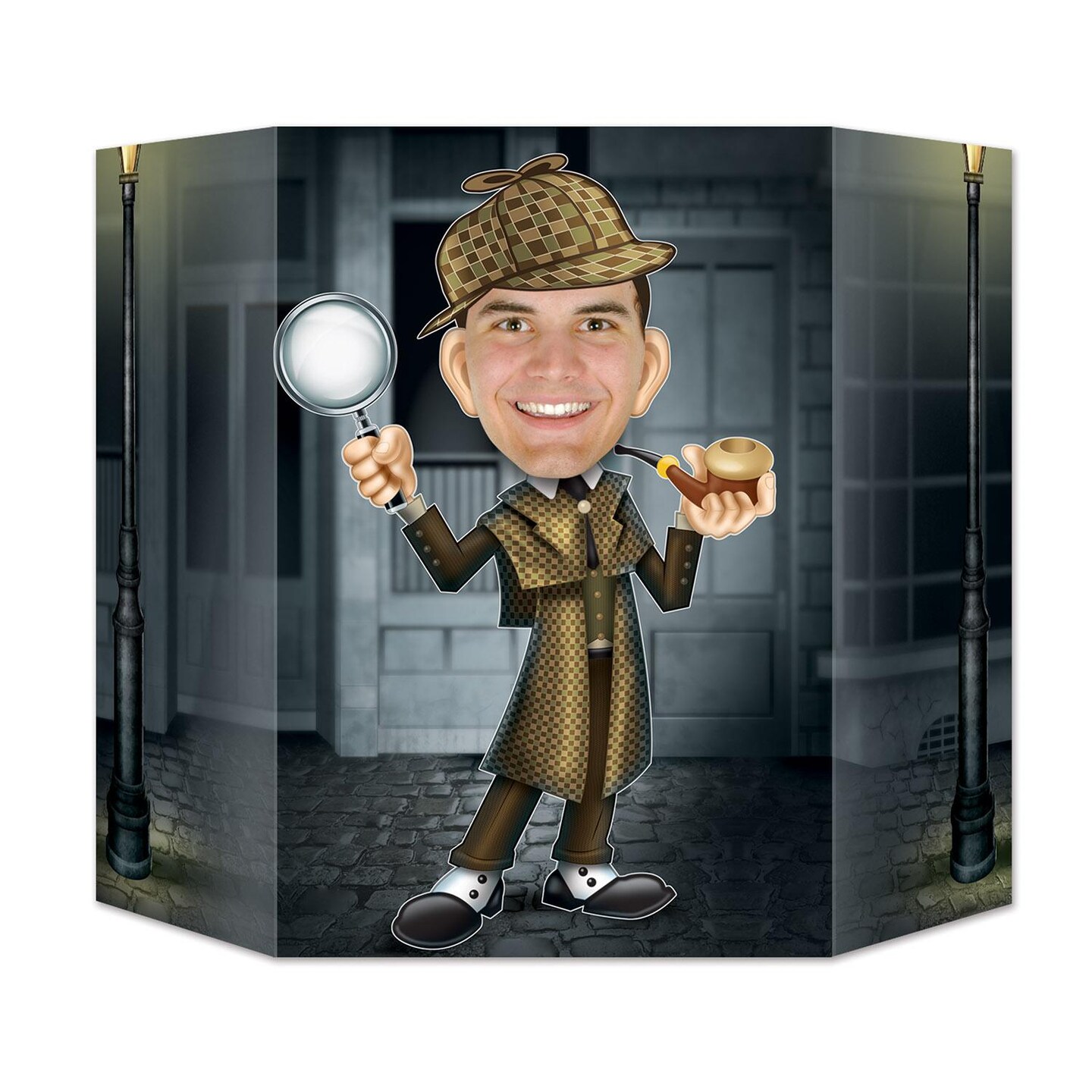 6 Pack Beistle Sherlock Holmes Party Photo Prop
