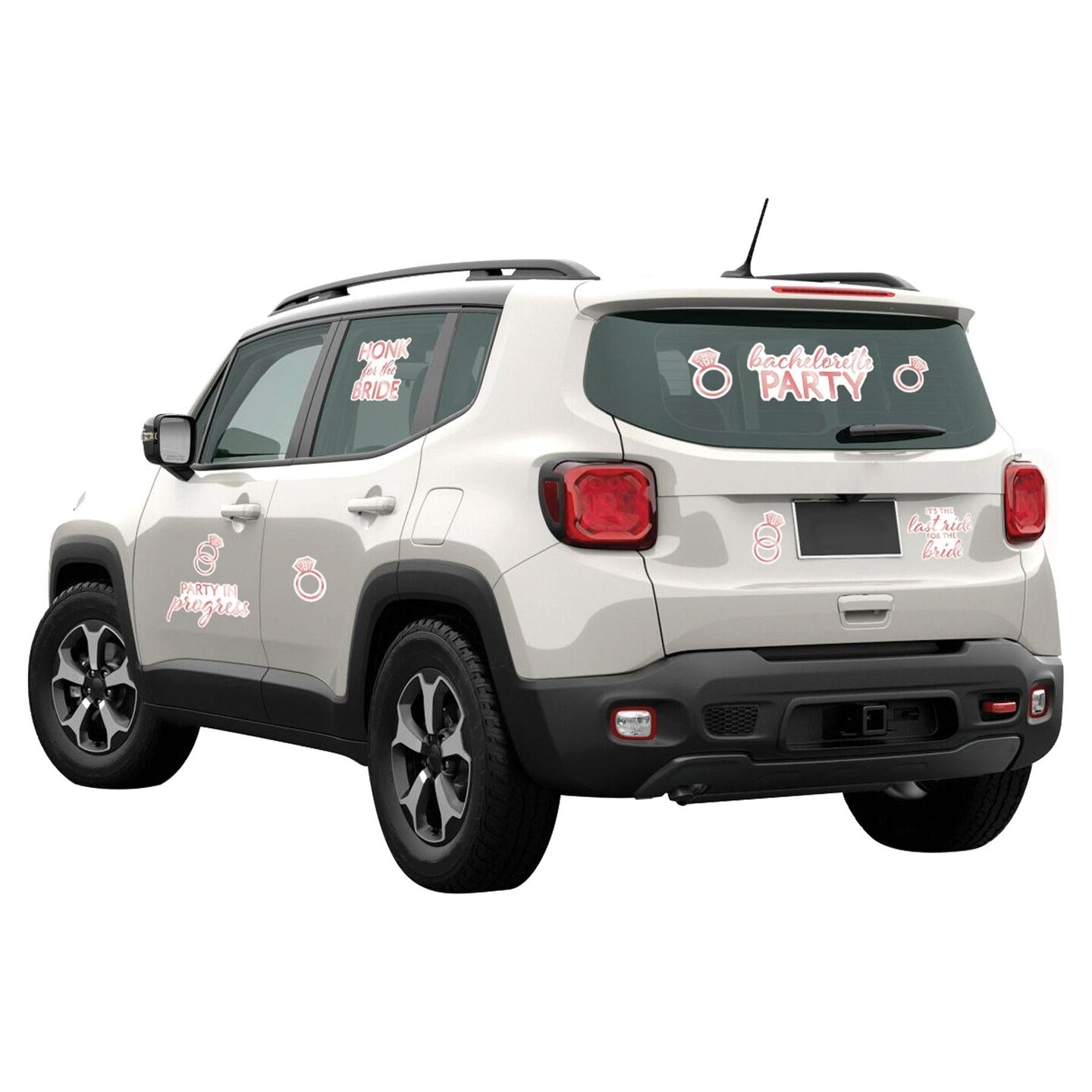 12 Pack Beistle Bachelorette Party 9 Piece Auto-Clings