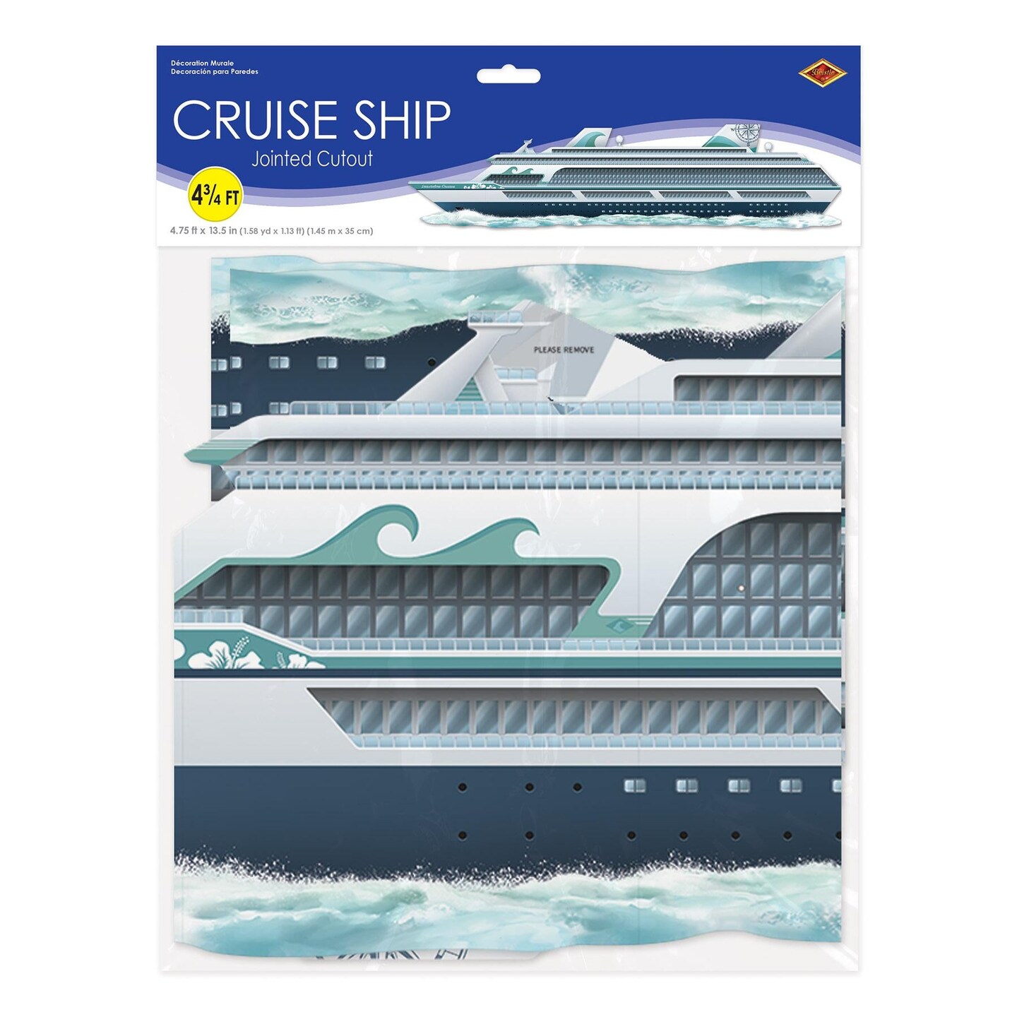 12 Pack Beistle Jointed Cruise Ship Party Prop