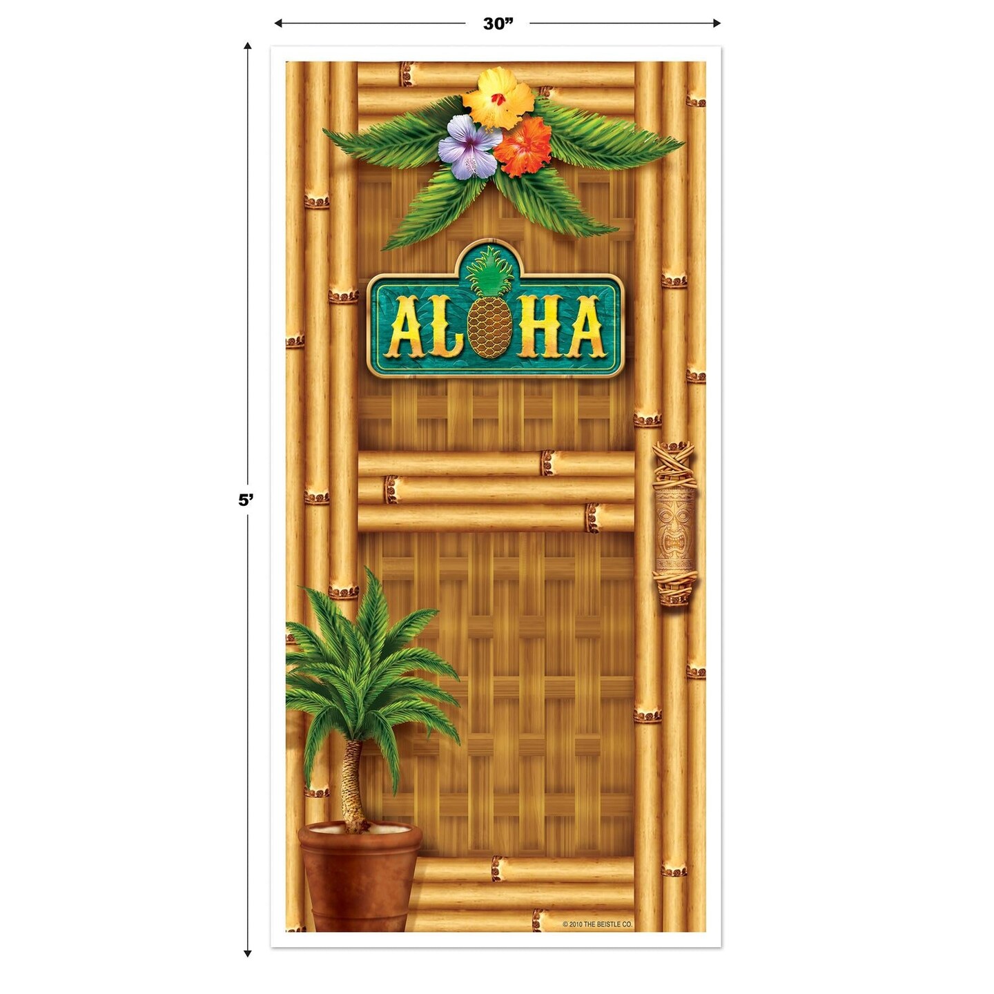 12 Pack Beistle Luau Party Aloha Door Cover