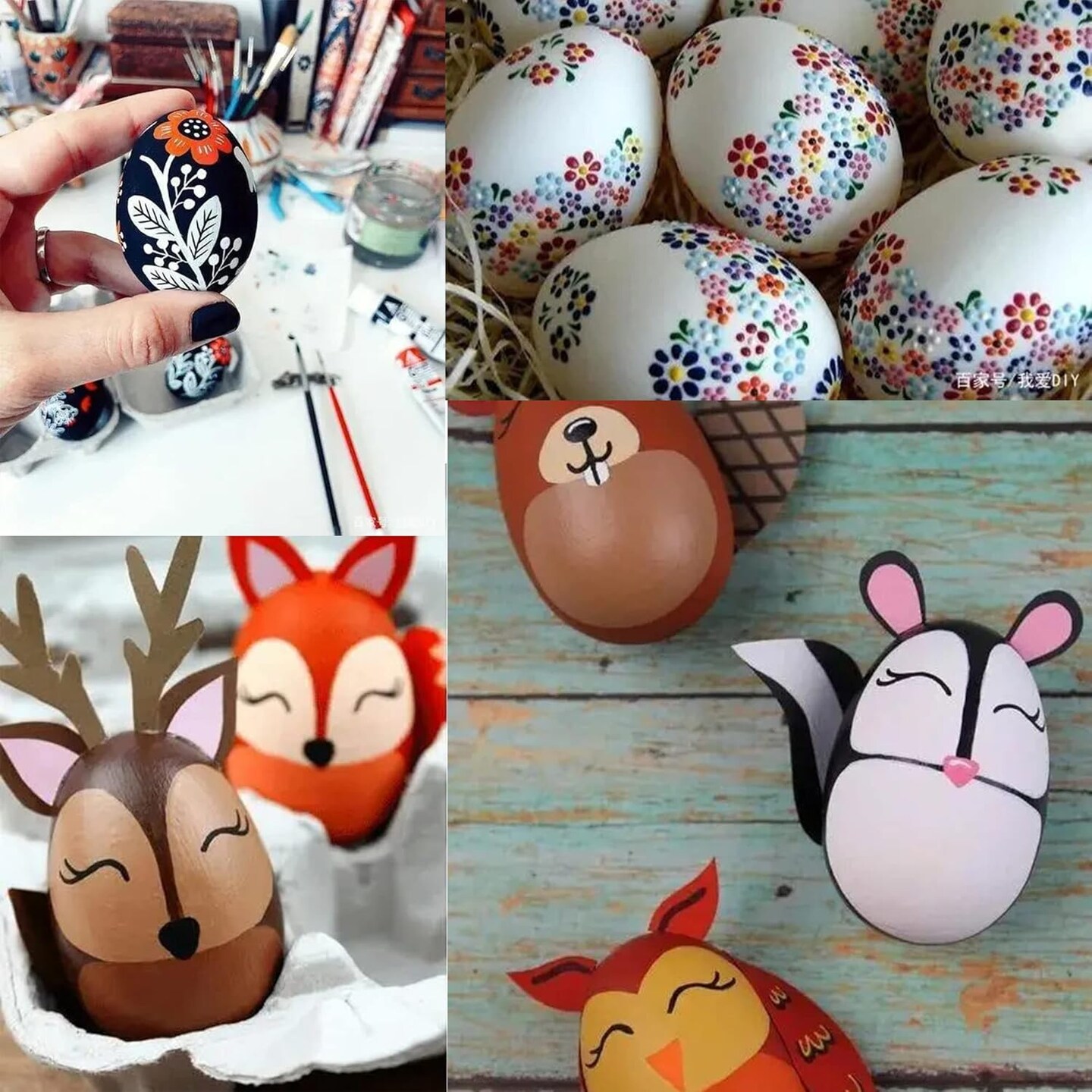 6 Inch 9 Pack White Craft Foam Eggs Smooth for Spring Valentine&#x2019;s Day Easter Holiday Art Crafts Making Handmade DIY Painting School Projects