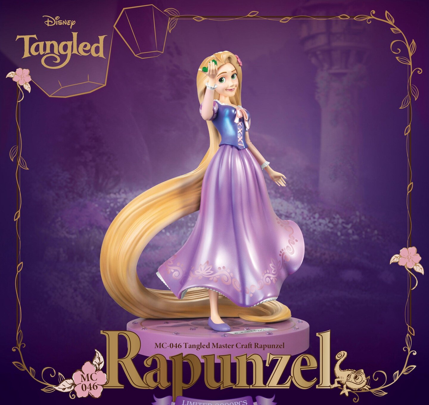 Disney Tangled Rapunzel Princess Table Top Statue